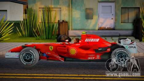Ferrari F2007 for GTA San Andreas