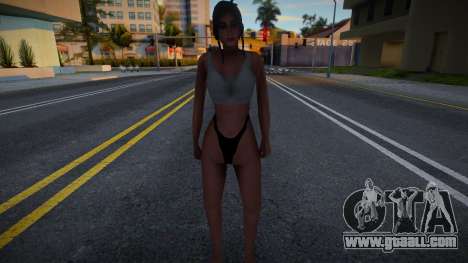Girl in top and underwear for GTA San Andreas