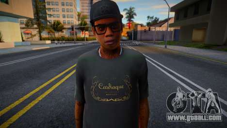 Lamar Davis Casual V1 DLC The Contract for GTA San Andreas