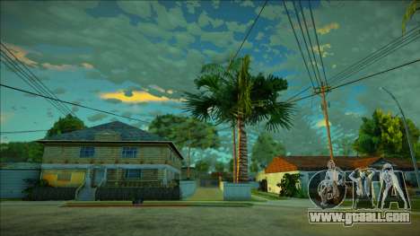 Cold Cloud Timecycle for GTA San Andreas