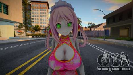 Manpuku Maru-chan Chinese Suit [Valkyrie Drive B for GTA San Andreas