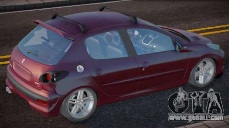 Peugeot 206 Plus for GTA San Andreas