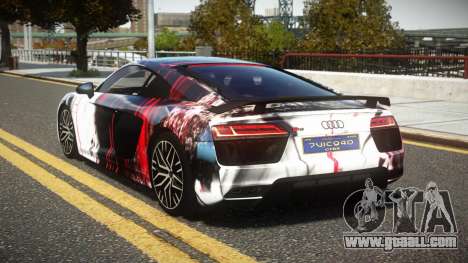 Audi R8 V10 Plus Racing S4 for GTA 4