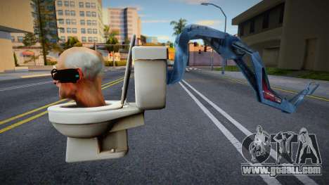 Skin De Cientifico Skibidi Toilet for GTA San Andreas