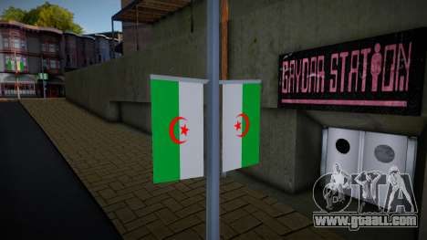 Flag of Algeria for GTA San Andreas