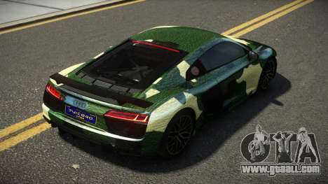 Audi R8 V10 Plus Racing S1 for GTA 4