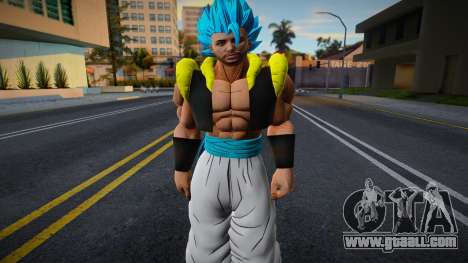 Gogeta realista fusión jugador de GTA 5 for GTA San Andreas