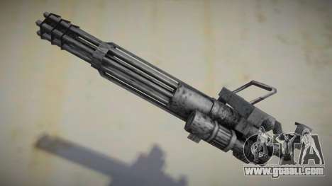Stoned minigun v2 for GTA San Andreas