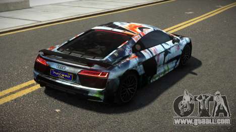 Audi R8 V10 Plus Racing S3 for GTA 4