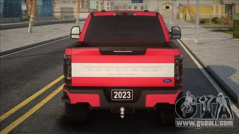 Ford Super Duty 2023 Platinum v1 for GTA San Andreas