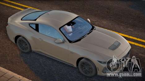 Ford Mustang 2024 PQC for GTA San Andreas