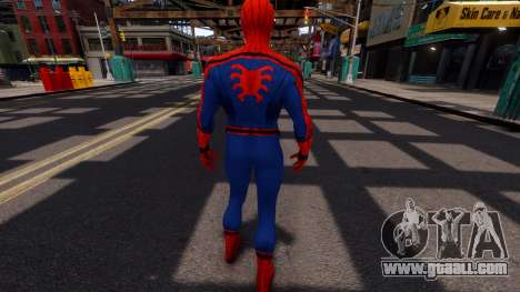 Spider-Man Homecoming Civil War Suit retexture for GTA 4