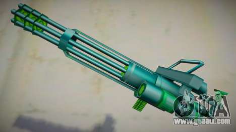 Green Goo minigun for GTA San Andreas