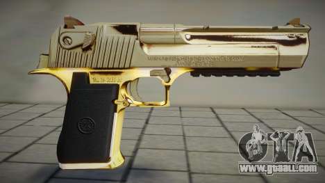 Desert Eagle Gold Weapon for GTA San Andreas
