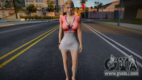 Sarah Office Dress for GTA San Andreas