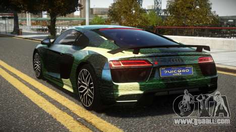 Audi R8 V10 Plus Racing S1 for GTA 4