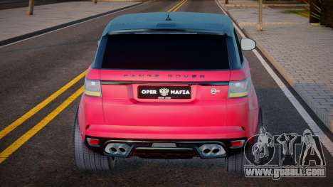 Range Rover Sport SVR Oper Style for GTA San Andreas