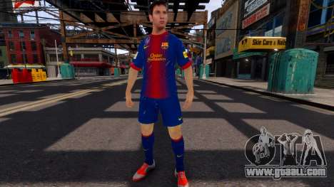 Lionel Messi Skin for GTA 4