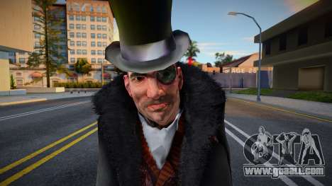 Mr Pingüino de Batman Arkham City con sombrilla for GTA San Andreas