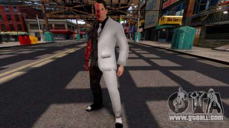 Arkham City Harvey Dent AKA TwoFace for GTA 4