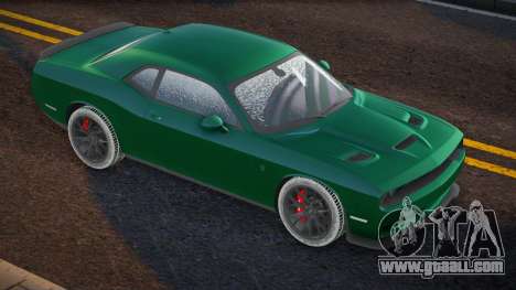 Dodge Hellcat Green for GTA San Andreas