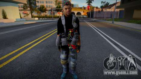 Civilian in military uniform 2 for GTA San Andreas