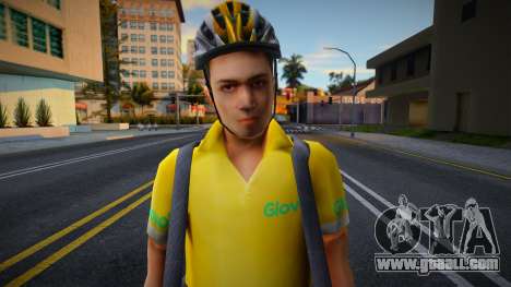 Delivery man Glowo for GTA San Andreas