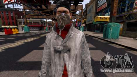 [PED] Aiden Pearce from WATCH_DOGS UPDATED for GTA 4