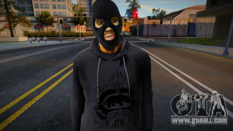 Skin Gangstar Balaclava v1 for GTA San Andreas