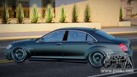 Mercedes-Benz S65 AMG W221 Black for GTA San Andreas