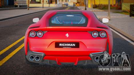 Ferrari 812 Superfast Richman for GTA San Andreas