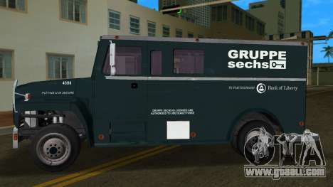 Ford F700 Armored Truck 85 for GTA Vice City