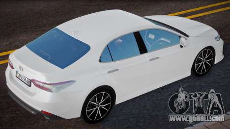Toyota Camry V75 2022 Ukr Plate for GTA San Andreas