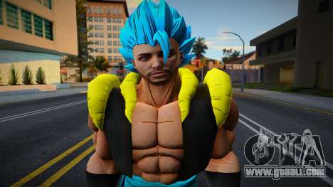 Gogeta realista fusión jugador de GTA 5 for GTA San Andreas