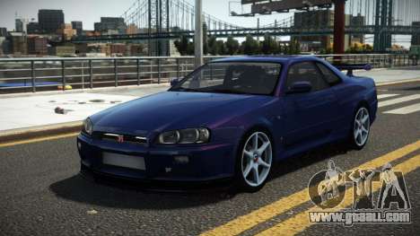 Nissan Skyline R34 GT-R M-Sport V1.1 for GTA 4