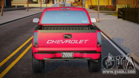 Chevrolet Silverado 2006 Custom Red for GTA San Andreas