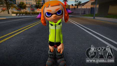 Girl Splatoon 6 for GTA San Andreas