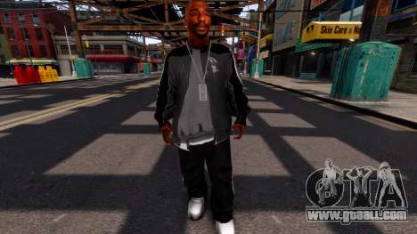 Tupac Amaru Shakur In Memory for GTA 4