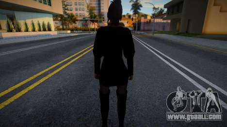 Girl in a black dress for GTA San Andreas