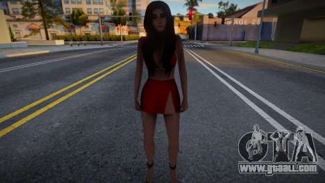 The Red Dress for GTA San Andreas