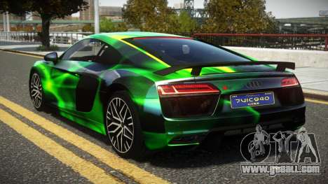 Audi R8 V10 Plus Racing S2 for GTA 4