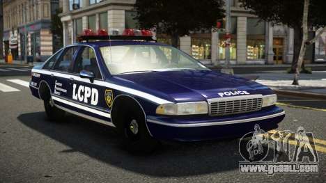 Chevrolet Caprice Police V1.1 for GTA 4