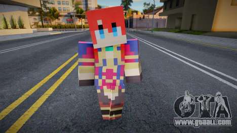 Selesia Upitiria (Re:Creators) Minecraft for GTA San Andreas