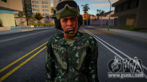 Skin Exercito Brasileiro Cavalaria Blindada 2 for GTA San Andreas