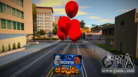 Pancarta Halloween for GTA San Andreas