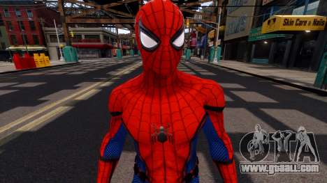 Spider-Man Homecoming Civil War Suit retexture for GTA 4