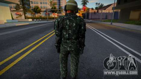 Skin Exercito Brasileiro Cavalaria Blindada 4 for GTA San Andreas