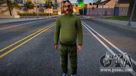 Etock Dixon, Green Outfit for GTA San Andreas