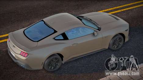 Ford Mustang 2024 PQC for GTA San Andreas
