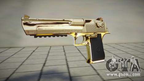 Desert Eagle Gold Weapon for GTA San Andreas